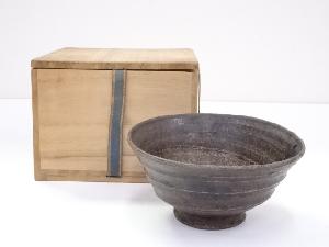 古物　釉彩茶碗